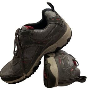 LL Bean Hiking / Walking Low Shoes Trail Men's Size 8 Dark Grey Color